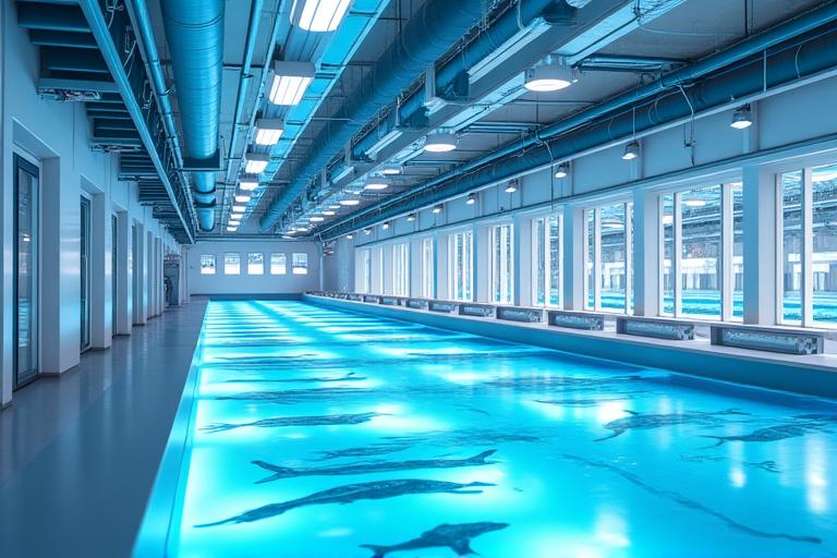 持続可能な養殖施設